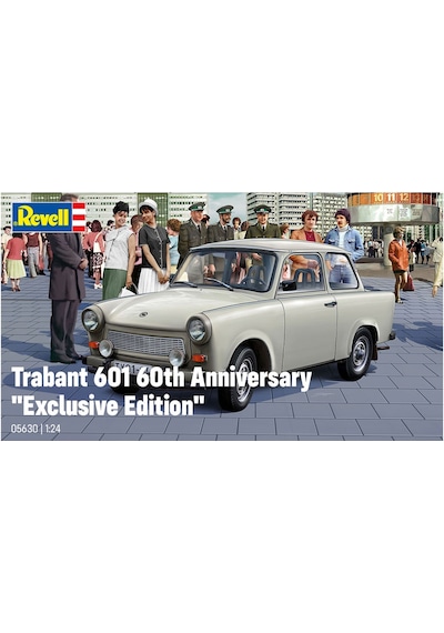Revell Maket Model Kit Trabant 601 60th Anniversary 5630