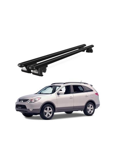 Venüs Hyundai İx55 2008-2012 Uyumlu Siyah Ara Atkı Port Bagaj Tavan Barı
