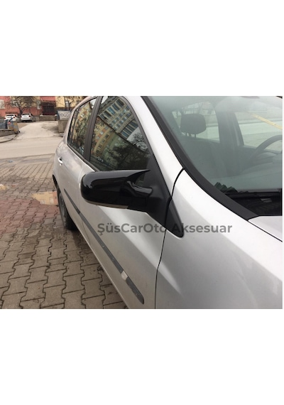 Renault Clio 3 2005-2009 Batman Yarasa Ayna Kapağı Pianoblack Abs
