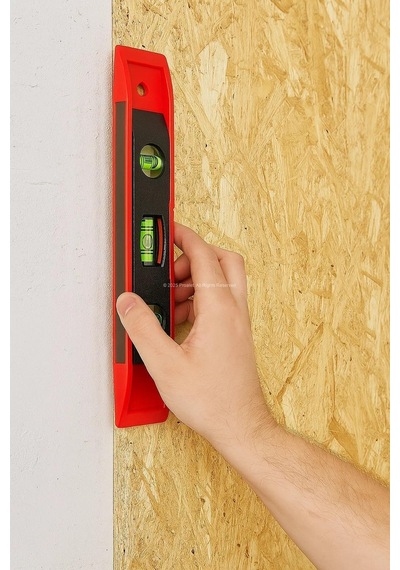 Proalet Mini Su Terazisi, 23 Cm, Mıknatıslı, Kompakt Su Terazisi,