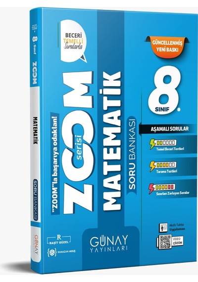 Günay 2025-2026 Müfredat 8.sınıf Zoom Serısı Matematık Soru