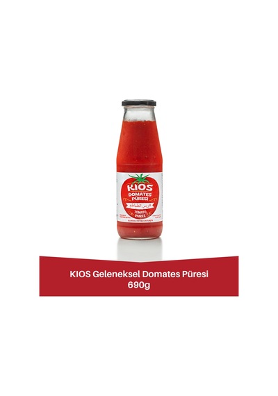 Geleneksel Domates Püresi 690 Gr Cam Şişe