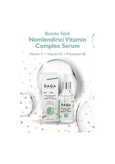 Baga Botoks Etkili Nemlendirici Vitamin Complex Serum