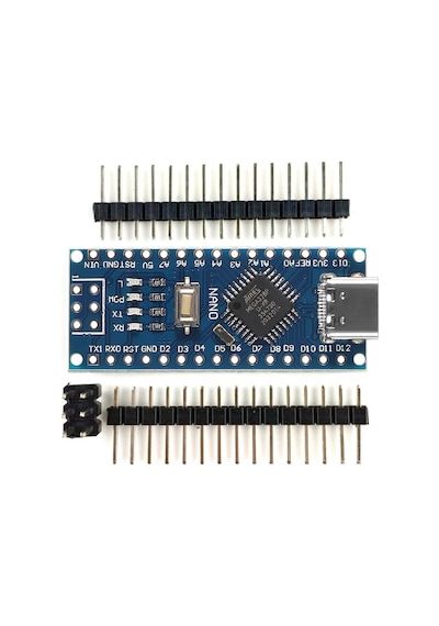 Arduino Nano 3.0 Type C Atmega328 CH340 Açık Kaynak Kod Yazılım Geliştirme Eğitim Kartı