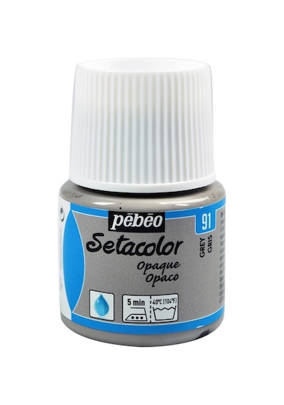 Pebeo Setacolor Opak Kumaş Boyası 91 Grey