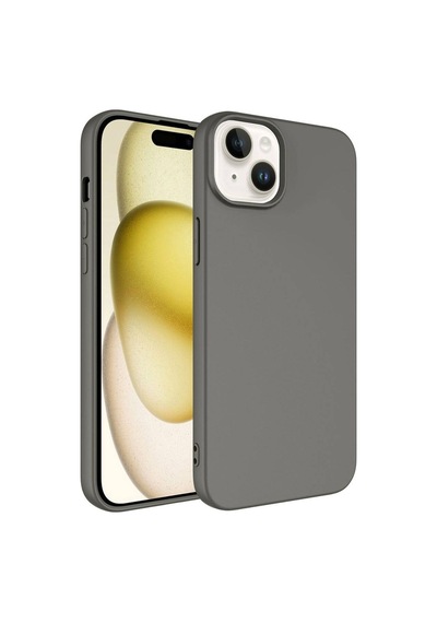 Apple Uyumlu iPhone 15 Plus Kılıf Zore Lsr Lansman Kapak Titanyum