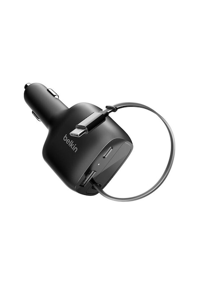 Belkin Ccc001hqbk Boostcharge 75w Entegre Kablolu Araç Şarj Cihazı Siyah
