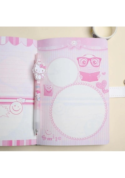 Sanrio Hello Kitty Defter- Kalem Bant Set-1