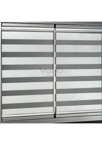 Brillant Cam Balkon Yapıştırmalı Zebra Perde (9 Renk Seçeneği)