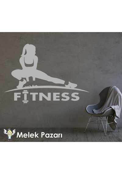 Fitness Spor Salonu Duvar Sticker