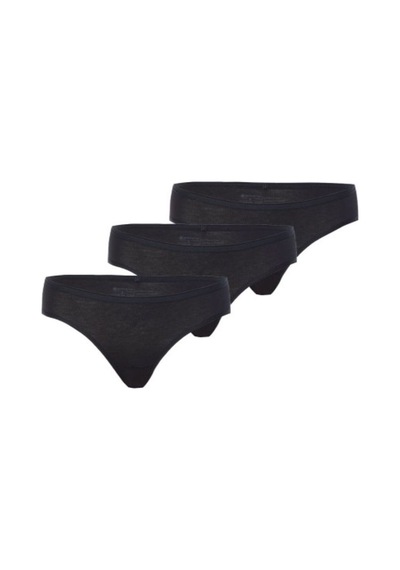 Blackspade 3'lü Paket İz Yapmayan Kadın Slip Külot Siyah