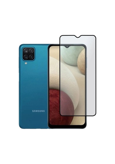 Samsung Galaxy A12 Uyumlu Mat Seramik Nano Kırılmaz Ekran Koruyucu -antistatic- Parmak İzi Bırakmaz
