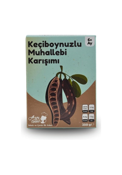 Aşçı Anne Keçiboynuzlu Muhallebi Karışımı 6 Ay - 250 G Belirtilmemiş