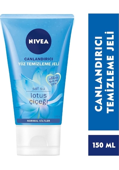 Nivea Lotus Çiçeği Saf Su Canlandırıcı Yüz Temizleme Jeli 150 ML