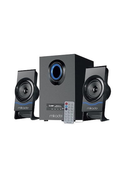 Mikado Md-1700Bt 2+1 Bluetooth Siyah Hoparlör