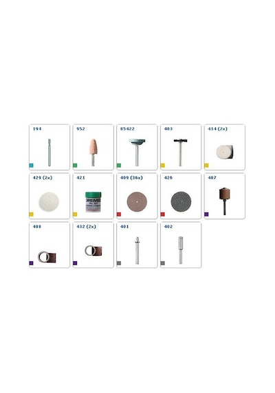 Dremel Çok Amaçlı Aksesuar Seti (687) 52'Li - 26150687JA