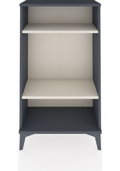 Arges Komodin 2 Raflı 60x30x106 Antrasit-aytaşı Antrasit