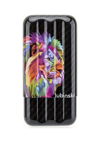 Lubinski Dijital Lion Carbonfiber Puro Kılıfı Siyah 3lü 60ring Yja-70001l