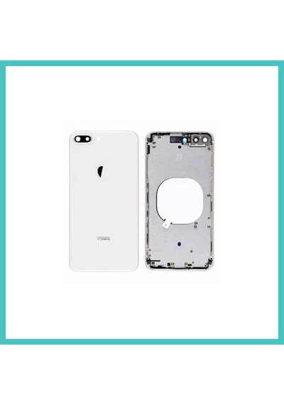 Ny Joy İphone 8 Plus Uyumlu Boş Kasa + Kapak Beyaz Nyjoybz