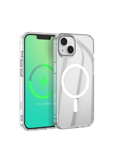 Hoco Apple, Uyumlu iPhone 14 Manyetik Magsafe Silikon Kılıf- 5775 Çok Renkli