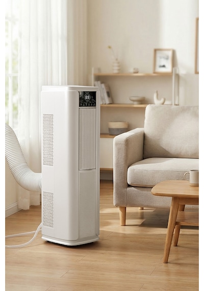 Kiwi KAC-7914 14000 BTU Soğutma ve Isıtma Portatif Klima