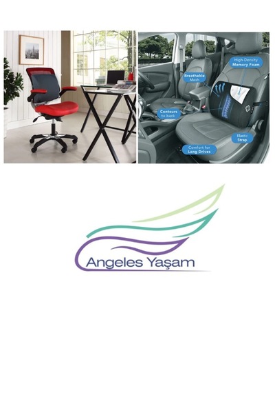 Angeles Yaşam Visco Bel Destek Yastığı