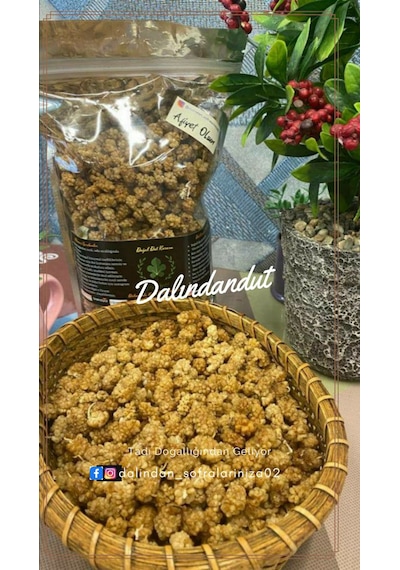 Yeni Mahsül Doğal Kurutulmuş Organik Dut Kurusu Yerli 150 Gr 150 G