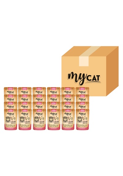Mycat Tavuk Etli Kitten Pouch Yavru Kedi Maması 24 x 85 G