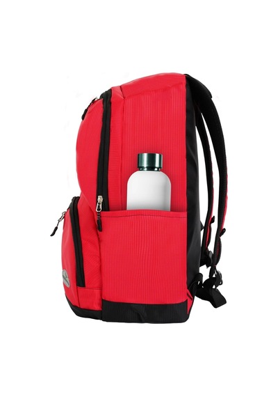 Vegmann Orion Unisex Kırmızı Günlük Okul Sırt Çantası Kırmızı - Siyah