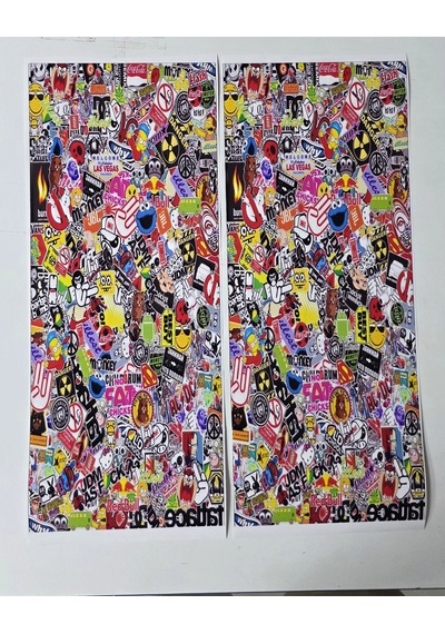 Hellaflash Direk Kaplama 20x50 Cm Kaliteli 2 Adet