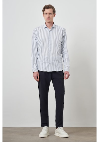 Morven Erkek A-beyaz Trend Çizgili Slim Fit İtalyan Yaka Gömlek 25mc004050601 A-beyaz A-beyaz Morven Erkek A-beyaz Trend Çizgili Slim Fit İtalyan Yaka Gömlek 25mc004050601 A-beyaz A-beyaz