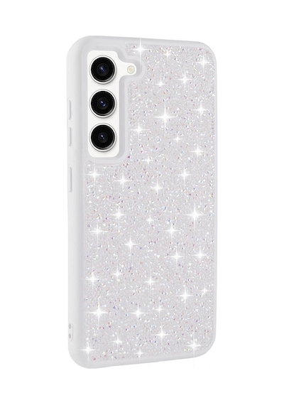 Galaxy Uyumlu S23 Kılıf Parlak Taşlı Tasarım Pırlanta Kılıf