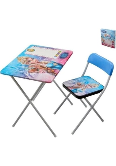 Masa Ders Çalışma Masası Sandalye Snow Star Çalışma Masası Masa Ders Çalışma Masası Sandalye Snow Star Çalışma Masası