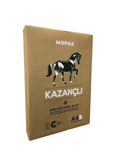 Mopak Kazançlı A4 Fotokopi Kağıdı 80 G 5 x 500 1 Koli