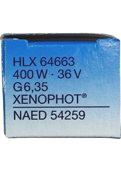 36V 400W Osram Kapsul Ampul G6.35 Hlx 64663