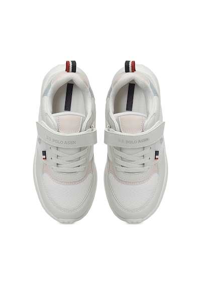 U.s. Polo Assn. Posse Jr 6fx Beyaz Kız Çocuk Sneaker 000000000102155688 Beyaz-pudra-mavı