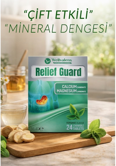 Relief Guard İkili Paket 48 Çiğnenebilir Tablet