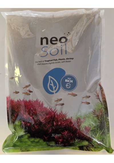 Aquario Neo No Co2 Rich Plants Soil 8lt