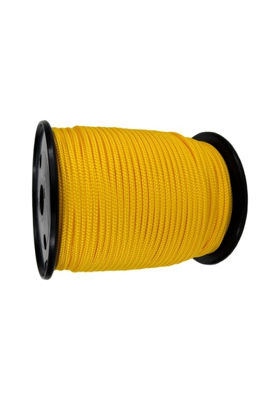 Renkli Iskota Halat 6Mm 10 Metre Neon Sarı