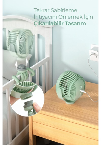 Momcozy Taşınabilir Fan -