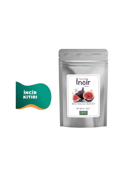 İncir Kuru Meyve Cipsi Dondurularak Kurutulmuş Freeze Dried 30 G