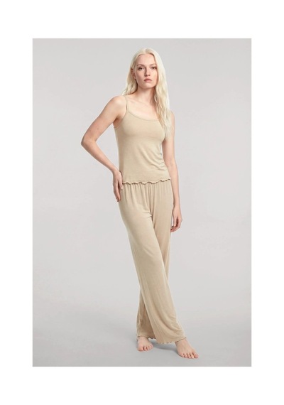 İkikareshop Kadın Bej İp Askılı Atlet Yumuşak Dokulu Minimal Basic Günlük Üst Çok Renkli İkikareshop Kadın Bej İp Askılı Atlet Yumuşak Dokulu Minimal Basic Günlük Üst Çok Renkli