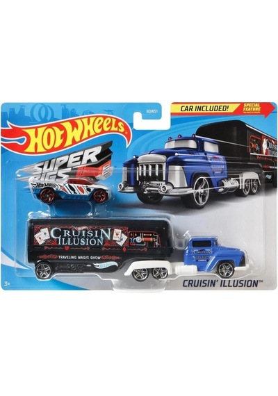 Hot Wheels Taşıyıcı Tırlar Cruisin Illusion Gkc27