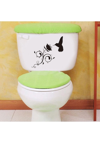 Arı Kuşu Klozet - Banyo Sticker
