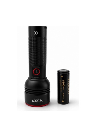 Wison Ws-5572 20watt 2000 Lümen Uzun Menzilli Usb Type-c Şarjlı El Feneri