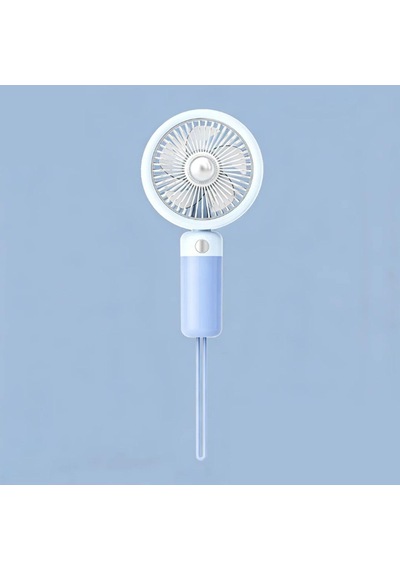 El Tipi Şarjlı Vantilatör Askılı Mini Fan