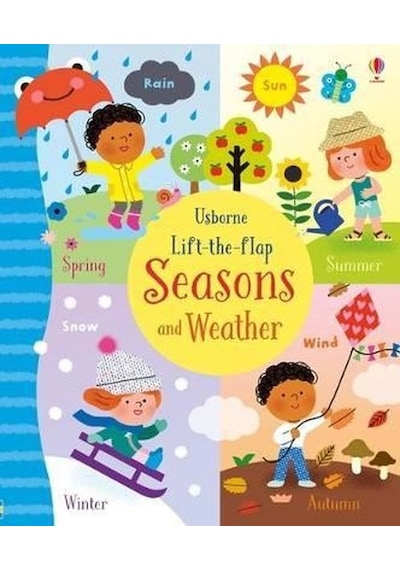 Lift-the-Flap Seasons and Weather- Usborne