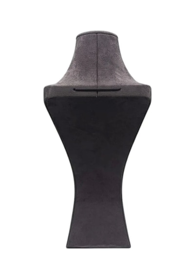 Yerli Üretim Adonis Model Sardunya Kumaş Füme Renk Boy 33 Cm Kolye Takı Sergileme Mankeni Çok Renkli