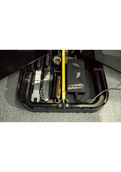Topeak Tuneup Station Ebike Ve Ağır Bisiklet Tamir Standı Tw037 Şarj Cihazı Gizleme Bölmeli Siyah