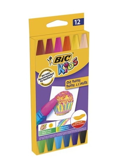 Bic Yağlı Pastel Boya 12'li 926446